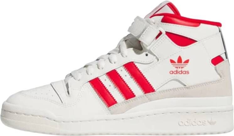 Adidas Mid-Top Forum Sneakers White