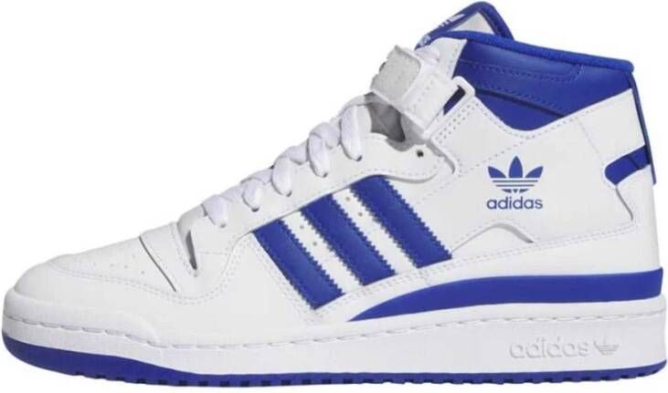 Adidas Mid-Top Forum Sneakers White Heren