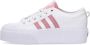 Adidas Witte Platform Sneakers Super Pop White Dames - Thumbnail 1