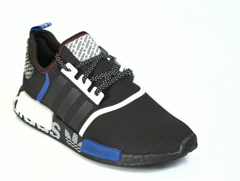 Adidas originals nmd shop r1 black/royal/active red