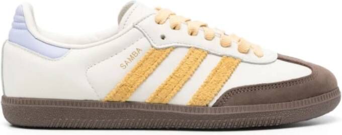 Adidas Off White Oat Violet Tone Sneakers Multicolor Heren