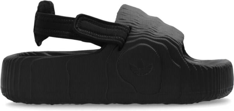 Adidas Originals Slip-On Sandalen met Verstelbare Band Black Dames