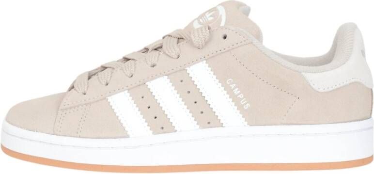 adidas Originals Beige Campus Sneakers Laag Profiel Beige Dames