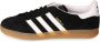 Adidas Originals Gazelle Indoor Core Black Cloud White Gum- Core Black Cloud White Gum - Thumbnail 20