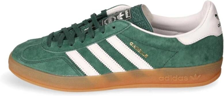 Adidas Originals Gazelle Indoor Collegiate Green Cloud White Gum- Collegiate Green Cloud White Gum