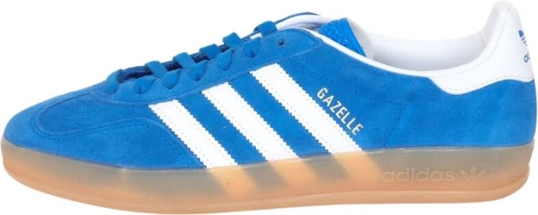 Adidas Originals Gazelle Indoor Blue Bird Cloud White Gum- Blue Bird Cloud White Gum