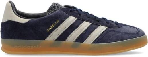 Adidas Originals Gazelle Indoor Legend Ink Wonder Beige Gum- Dames Legend Ink Wonder Beige Gum