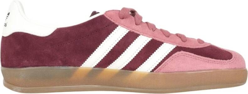 Adidas Originals Gazelle Indoor Maroon Cloud White Preloved Crimson- Maroon Cloud White Preloved Crimson