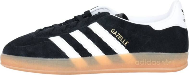 Adidas Originals Gazelle Indoor Core Black Cloud White Gum- Core Black Cloud White Gum