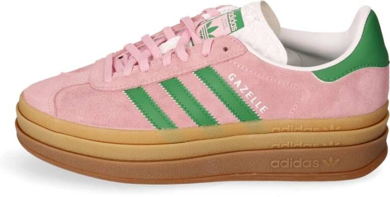 Adidas Originals Gedurfde Gazelle Sneaker met Edgy Make-Over Pink Heren