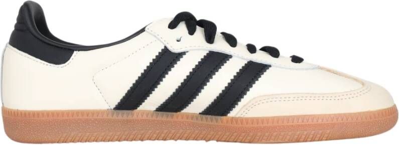 Adidas Originals Iconische Samba OG Sneakers Beige Zwart White Heren