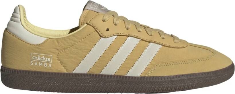 adidas Originals Lage Top Samba OG Sneaker Yellow Heren