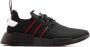 Adidas Originals Nmd_R1 Zwarte Sneakers met Rode Accenten Black Heren - Thumbnail 1