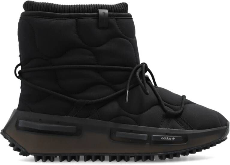 Adidas Originals Stijlvolle Winter High Top Laarzen Black Dames