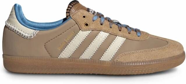 Adidas Originals Nylon Samba Sneakers Beige Heren