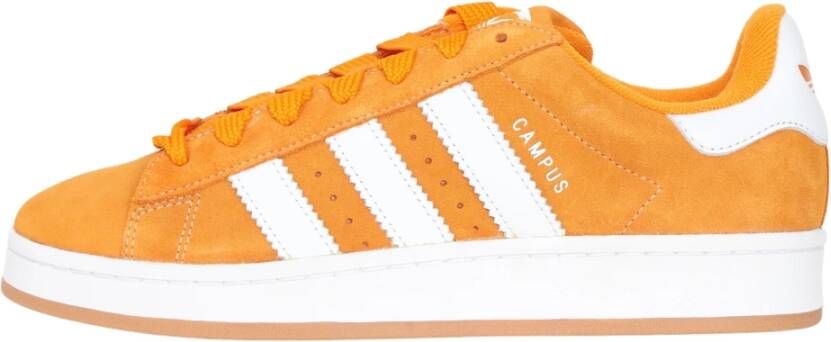 adidas Originals Oranje Campus Sneakers Retro Stijl Orange Heren