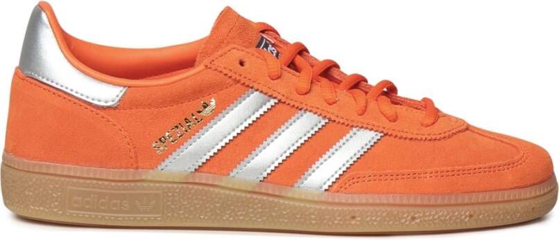 Adidas Originals Oranje Suède Sneakers Klassieke Stijl Orange