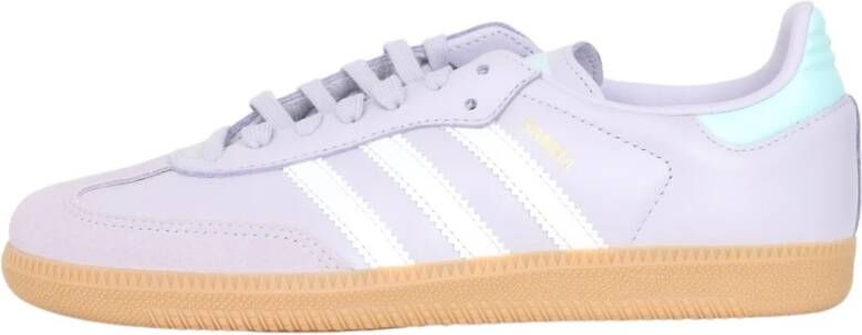 adidas Originals Paarse Samba Sneakers voor Vrouwen Purple Dames