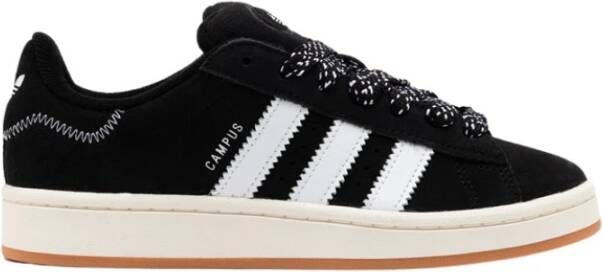 Adidas Originals Premium Suede Campus Sneakers Black Heren