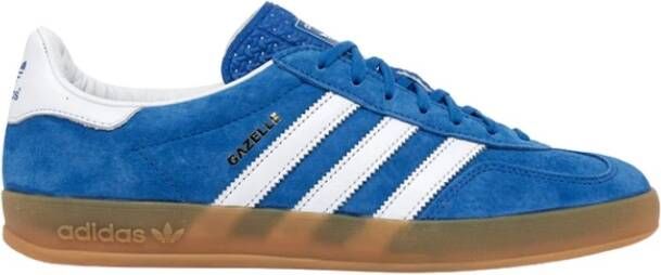 Adidas Originals Retro Gazelle Indoor Suede Sneakers Blue Heren