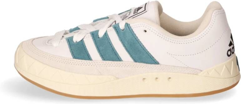 Adidas Originals Retro Nubuck Sneaker met 3-Stripes White Heren