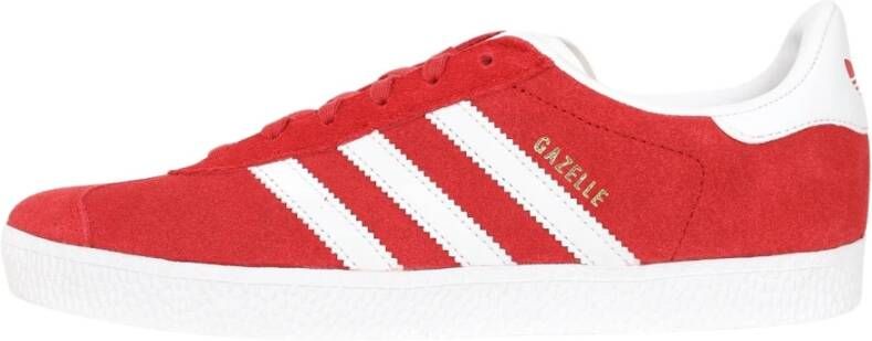 Adidas Originals Rode Gazelle Sneakers voor Vrouwen Red Dames