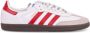 Adidas Originals Samba OG White Better Scarlet Gum 5- White Better Scarlet Gum 5 - Thumbnail 1