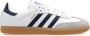 Adidas Originals Samba OG Dames Cloud White Night Indigo Gum- Dames Cloud White Night Indigo Gum - Thumbnail 2