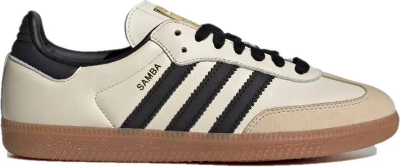 adidas Originals Samba OG Woman Cream Black Sneakers Beige Heren