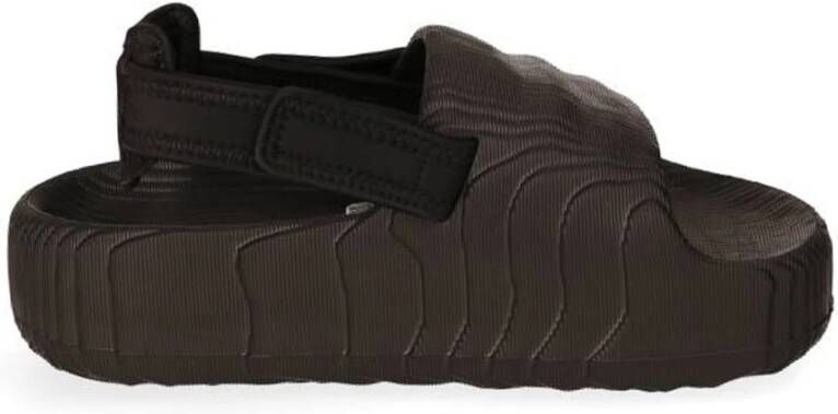 Adidas Originals Slip-On Sandalen met Verstelbare Band Black Dames