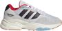 Adidas Grijze Dash Lage Sneaker Scharlakenrood Multicolor Heren - Thumbnail 1