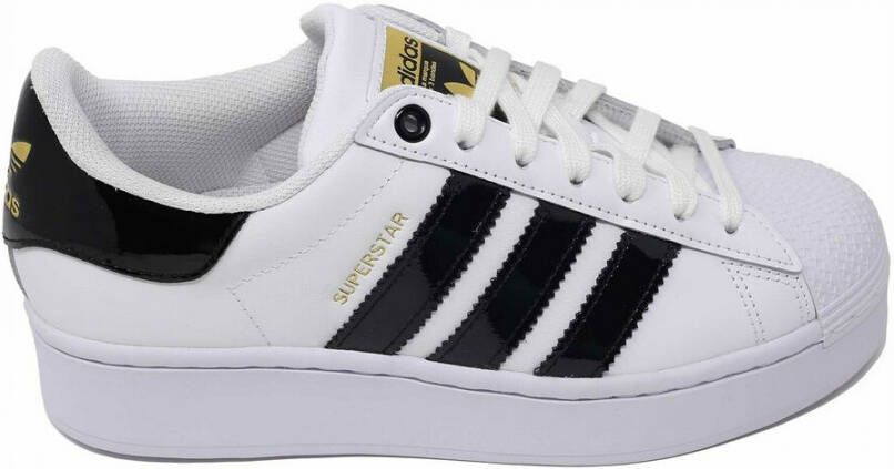 Uitmaken Daarbij vegetarisch Adidas Superstar Bold W Dames Sneakers Ftwr White Core Black Gold Met -  Schoenen.nl