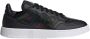 Adidas Supercourt W Lage sneakers Leren Sneaker Dames Zwart - Thumbnail 1