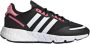 Adidas ZX 1K Boost W Dames Sneakers Core Black Ftwr White Hazy Rose - Thumbnail 2