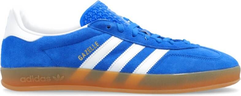 Adidas Originals Gazelle Indoor Blue Bird Cloud White Gum- Blue Bird Cloud White Gum