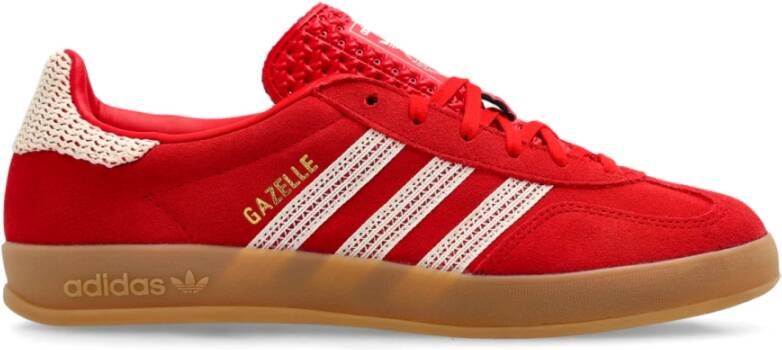 Adidas Originals Gazelle Indoor Sneaker adidas Gazelle in rood formaten: 37.333