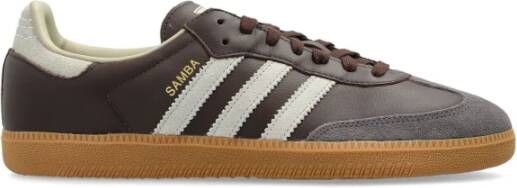 Adidas Originals Samba OG Brown Putty Grey Gold Metallic- Brown Putty Grey Gold Metallic