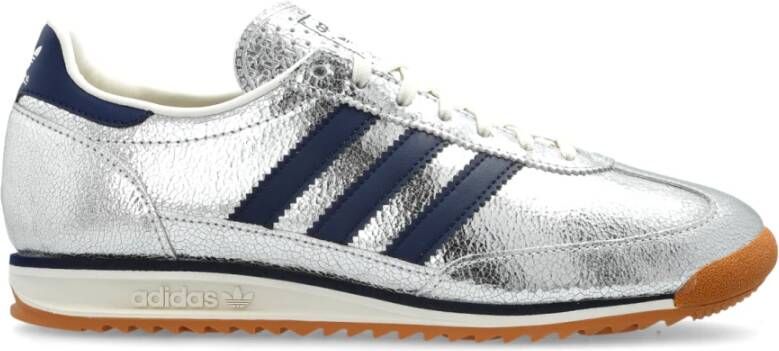 Adidas Originals SL 72 OG W silver met. collegiate navy off white Lifestyle in zilver formaten: 38.666