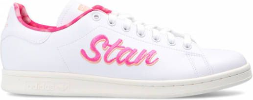 Adidas Stan Smith Lage Sneaker Roze Wit White Heren