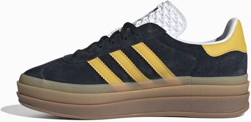 Adidas Originals Stoere Gazelle Sneakers Zwart Goud Multicolor Heren