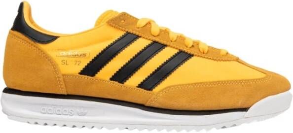 adidas Originals Superlichte Mesh Sneakers met Suède Details Yellow Heren