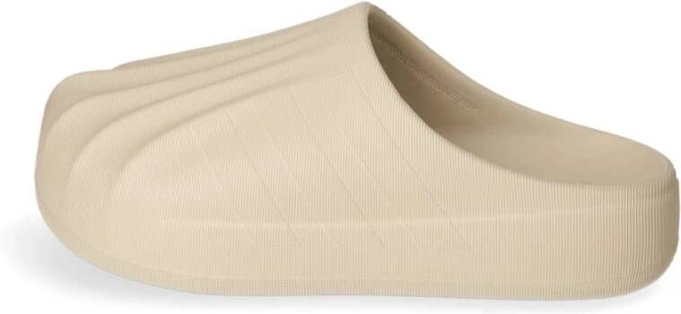 adidas Originals Superstar Mules met Slip-On Design Beige Dames