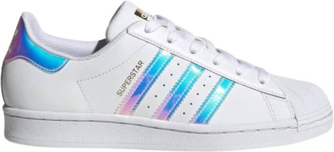 Adidas Originals Superstar Schoenen Cloud White Gold Metallic Core Black Dames