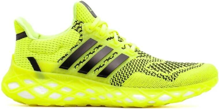 Adidas Originals Ultraboost WEB DNA Fluorescerende Gele Sneakers 1 3 Yellow