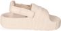 Adidas Originals Verstelbare Band Slip-On Sandalen Beige Dames - Thumbnail 9