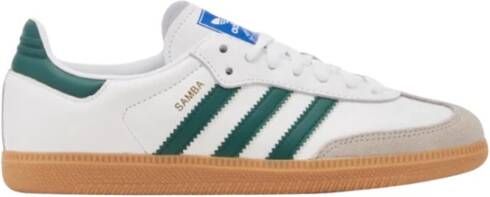 Adidas Originals Samba OG Junior Cloud White Collegiate Green Gum Cloud White Collegiate Green Gum