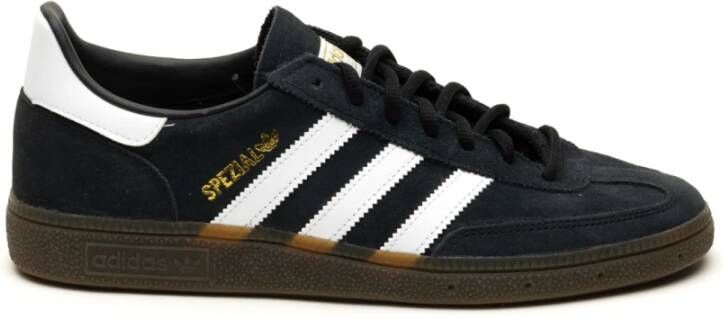 Adidas Originals Zwarte Handball Spezial Sneakers Black Heren