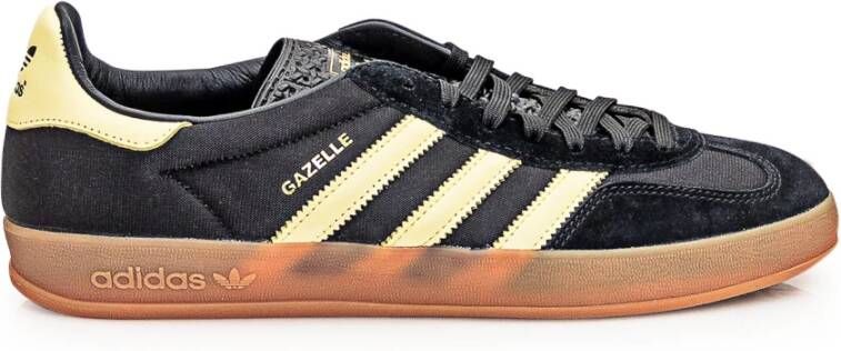 Adidas Originals Zwarte lage sneakers voor mannen Black Heren