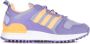 Adidas Paarse Lage Sneaker met Oranje Accents Purple Dames - Thumbnail 1