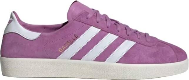 Adidas Paarse Suède Sneakers met Witte Details Purple Dames